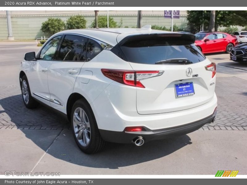 Platinum White Pearl / Parchment 2020 Acura RDX Advance