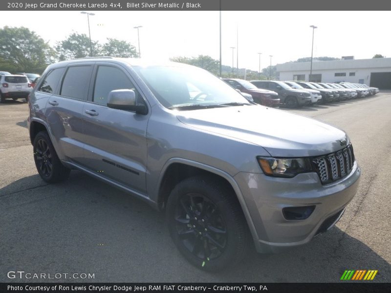 Billet Silver Metallic / Black 2020 Jeep Grand Cherokee Laredo 4x4