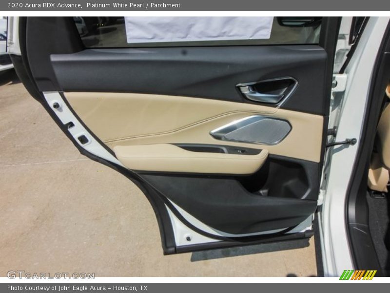 Platinum White Pearl / Parchment 2020 Acura RDX Advance