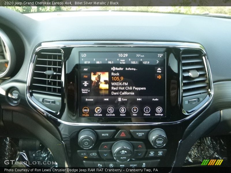 Billet Silver Metallic / Black 2020 Jeep Grand Cherokee Laredo 4x4