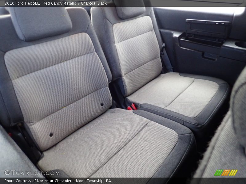 Red Candy Metallic / Charcoal Black 2010 Ford Flex SEL