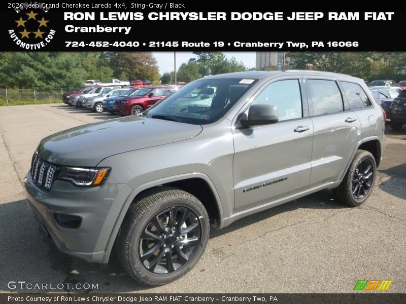 Sting-Gray / Black 2020 Jeep Grand Cherokee Laredo 4x4