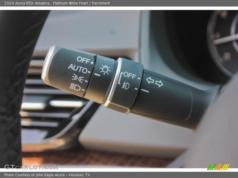Platinum White Pearl / Parchment 2020 Acura RDX Advance