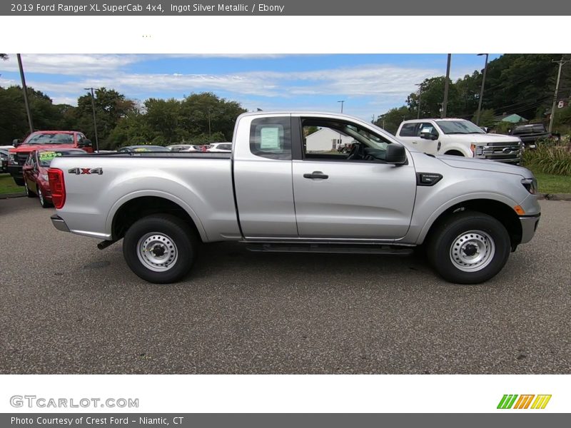 2019 Ranger XL SuperCab 4x4 Ingot Silver Metallic