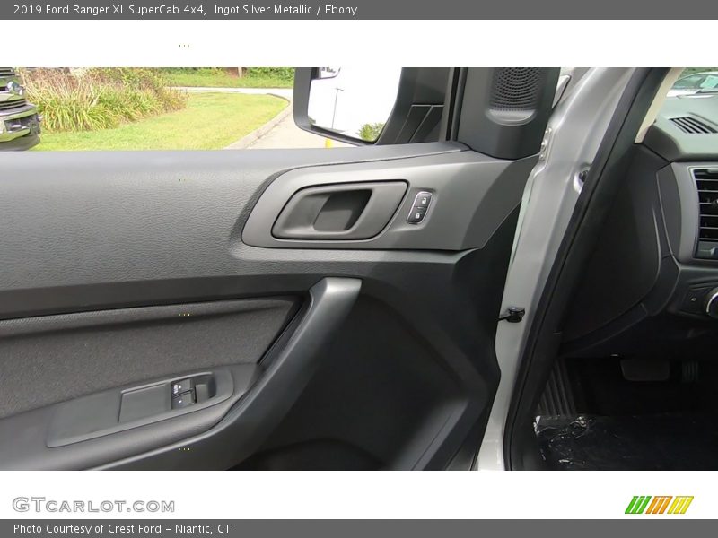 Ingot Silver Metallic / Ebony 2019 Ford Ranger XL SuperCab 4x4