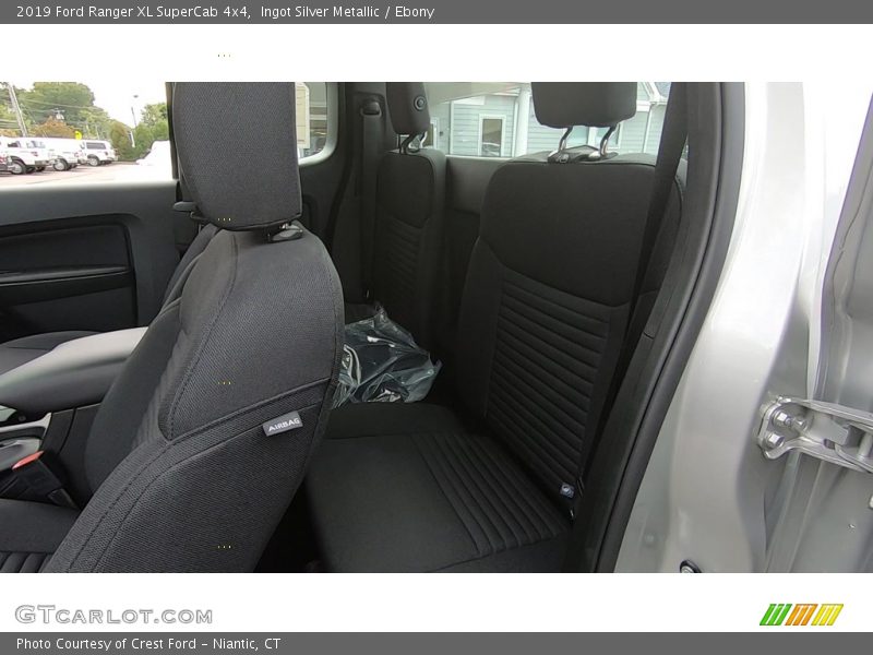 Ingot Silver Metallic / Ebony 2019 Ford Ranger XL SuperCab 4x4