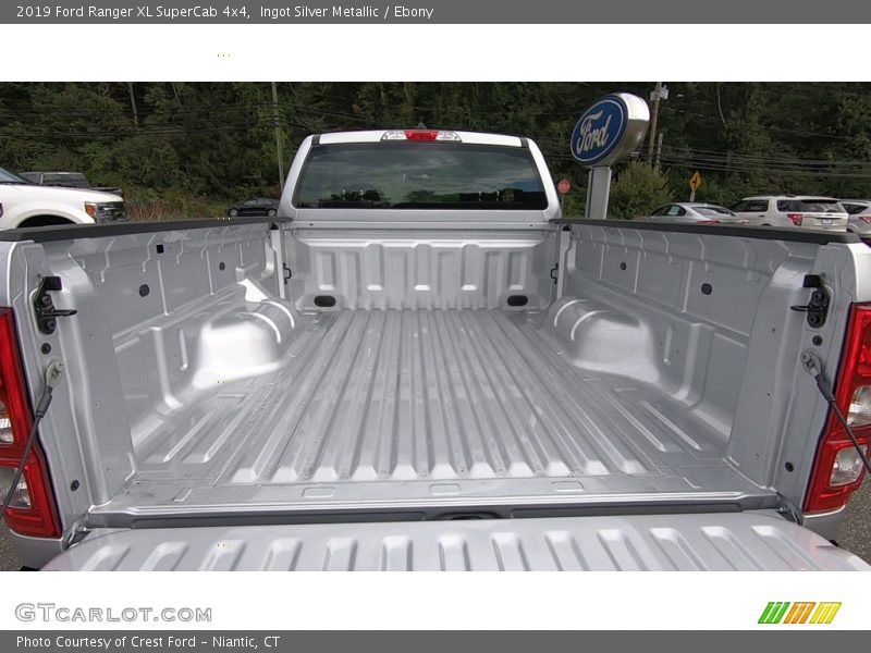 Ingot Silver Metallic / Ebony 2019 Ford Ranger XL SuperCab 4x4