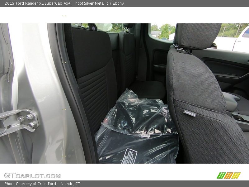 Ingot Silver Metallic / Ebony 2019 Ford Ranger XL SuperCab 4x4