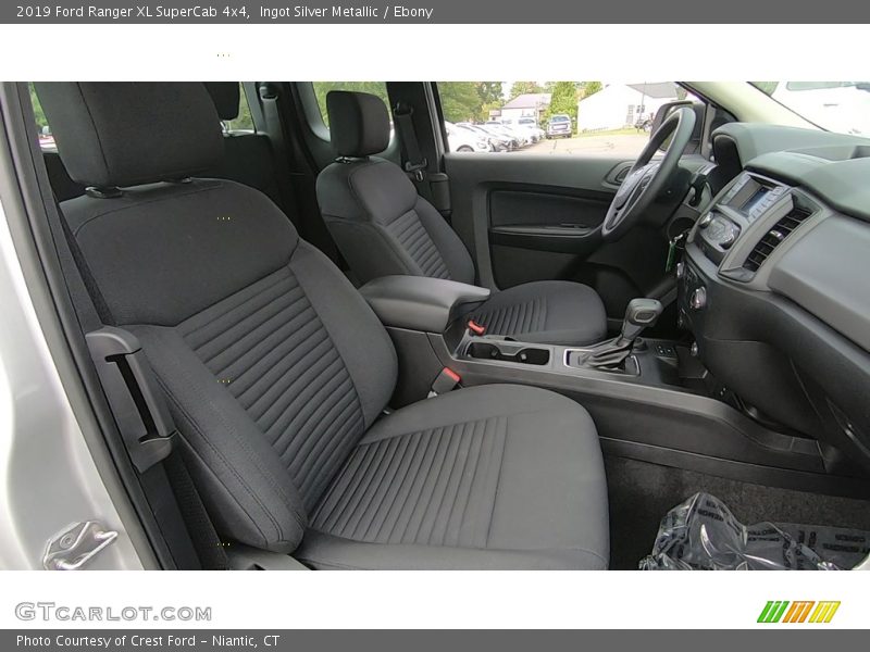 Ingot Silver Metallic / Ebony 2019 Ford Ranger XL SuperCab 4x4