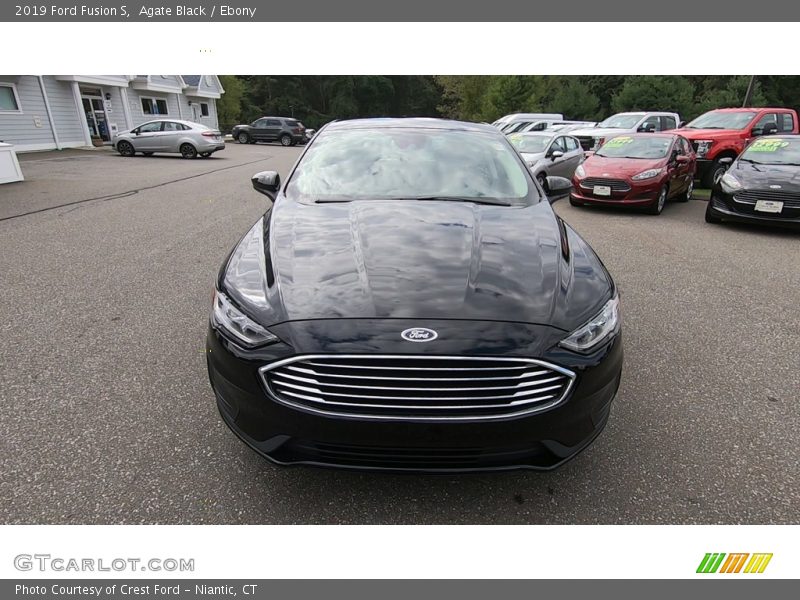 Agate Black / Ebony 2019 Ford Fusion S