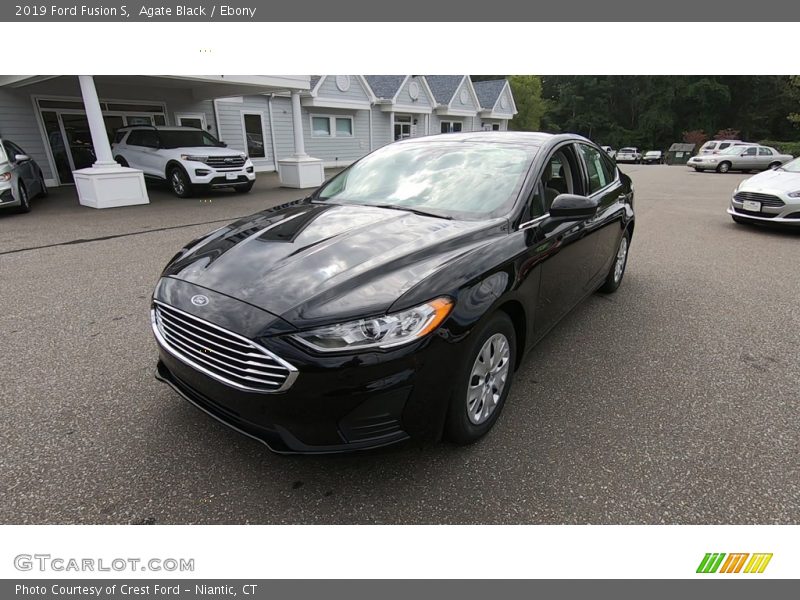 Agate Black / Ebony 2019 Ford Fusion S