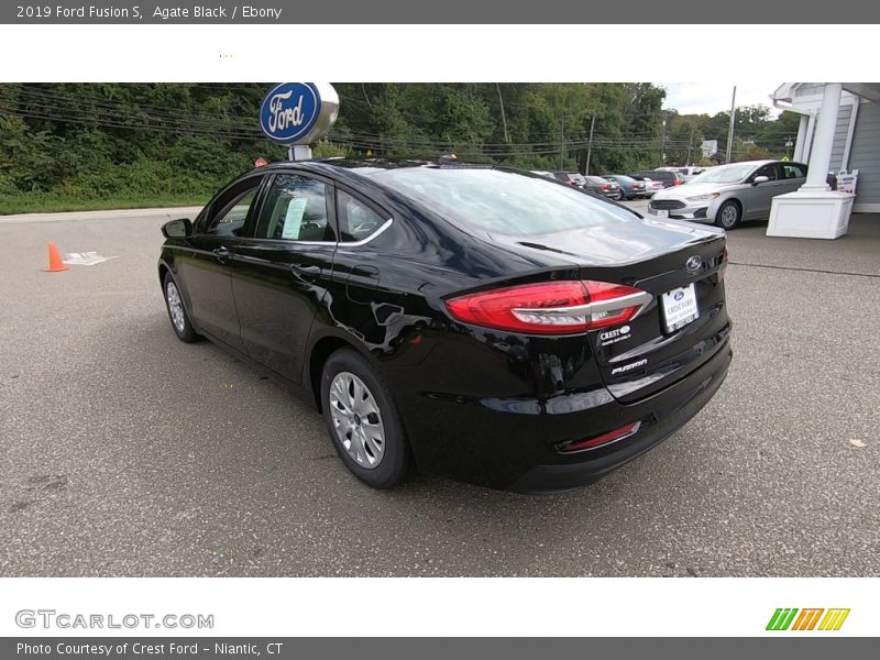 Agate Black / Ebony 2019 Ford Fusion S