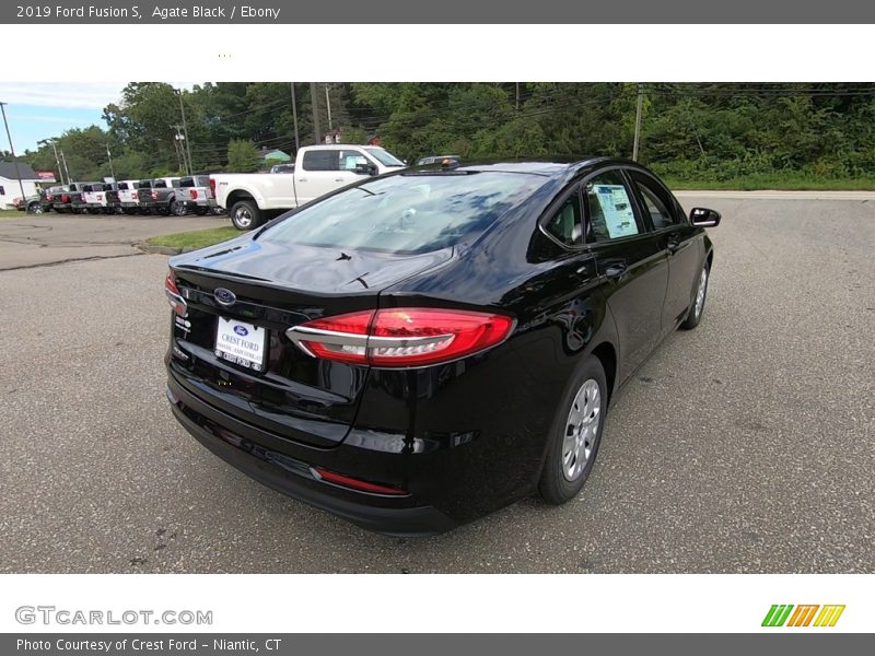 Agate Black / Ebony 2019 Ford Fusion S