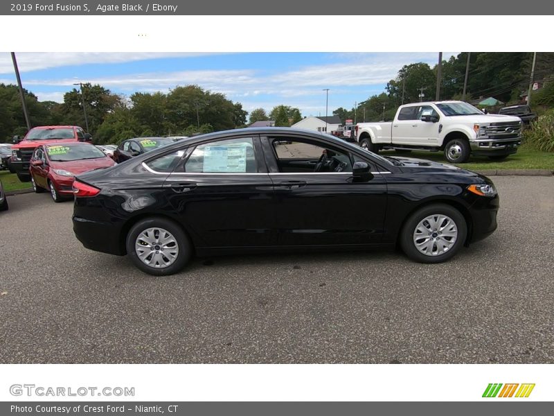 Agate Black / Ebony 2019 Ford Fusion S