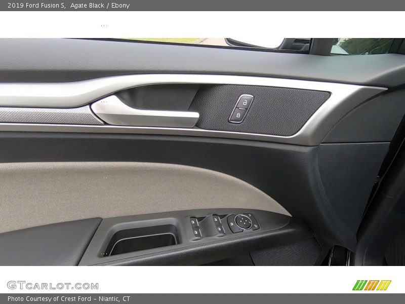 Agate Black / Ebony 2019 Ford Fusion S