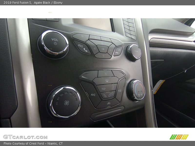 Agate Black / Ebony 2019 Ford Fusion S
