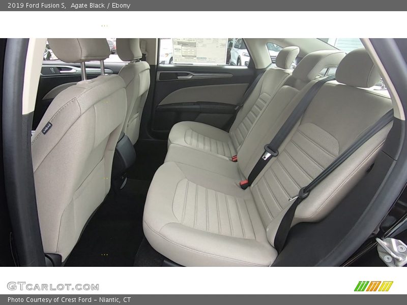 Agate Black / Ebony 2019 Ford Fusion S