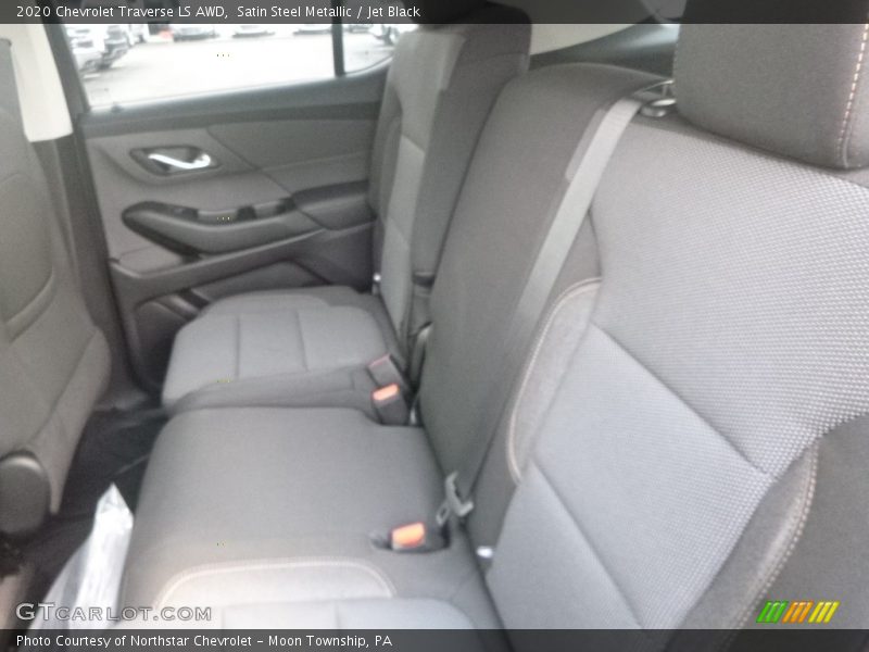 Satin Steel Metallic / Jet Black 2020 Chevrolet Traverse LS AWD