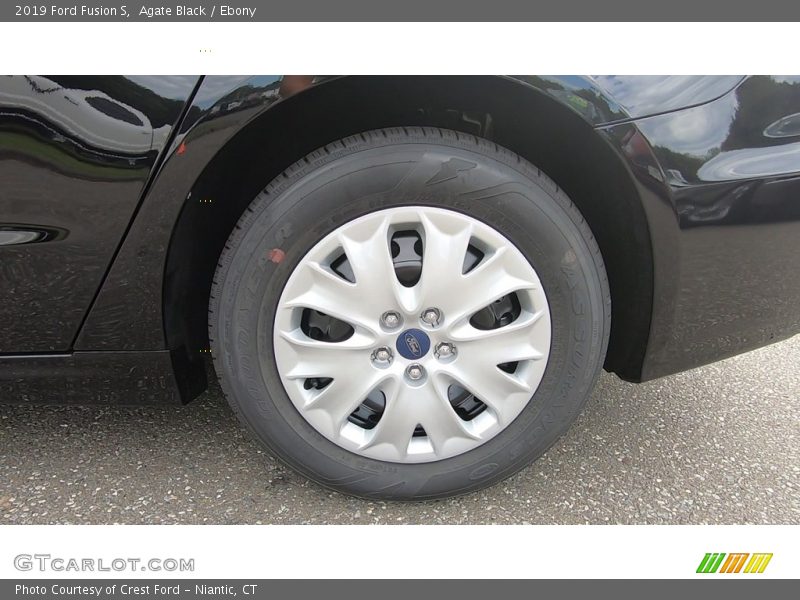 Agate Black / Ebony 2019 Ford Fusion S