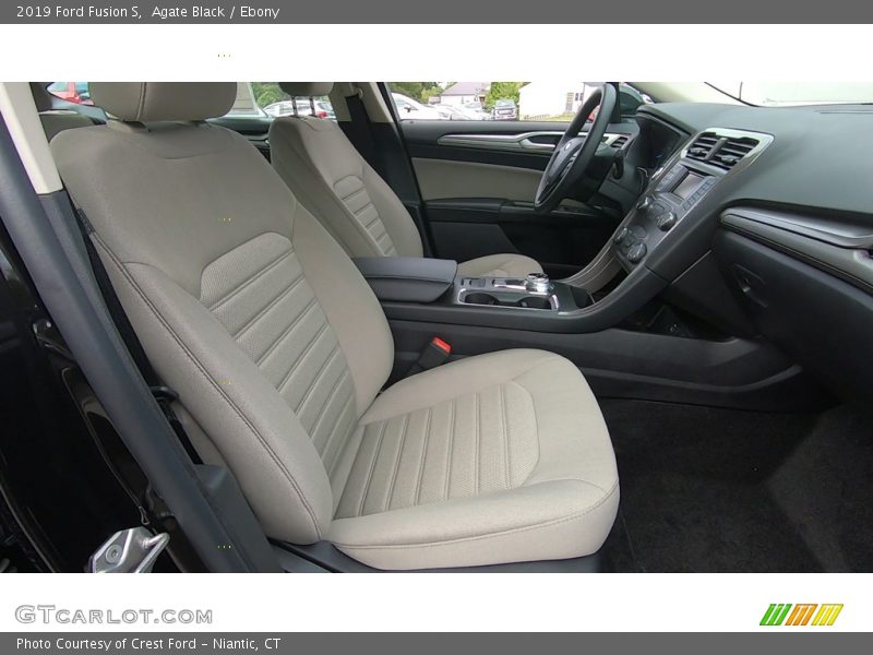 Agate Black / Ebony 2019 Ford Fusion S