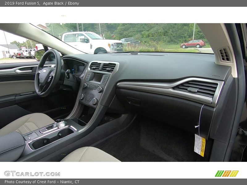 Agate Black / Ebony 2019 Ford Fusion S