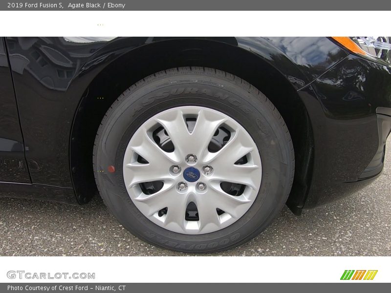 Agate Black / Ebony 2019 Ford Fusion S