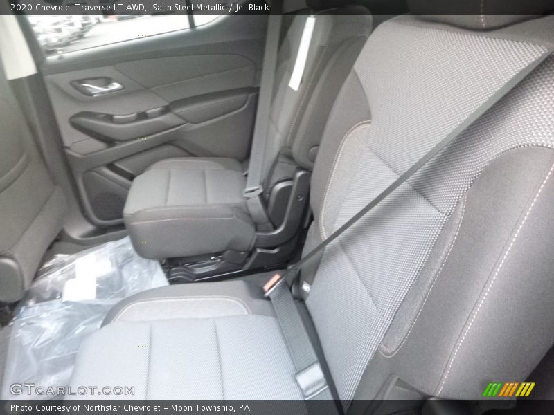 Satin Steel Metallic / Jet Black 2020 Chevrolet Traverse LT AWD