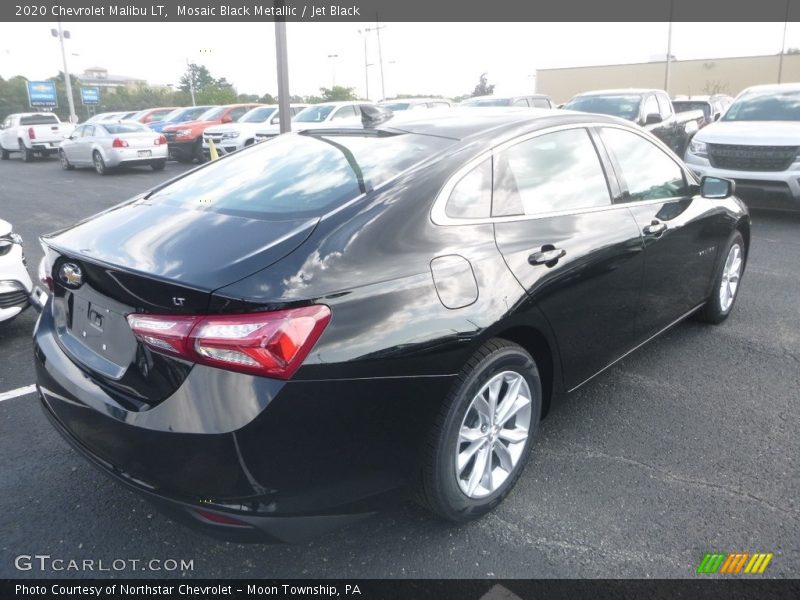 Mosaic Black Metallic / Jet Black 2020 Chevrolet Malibu LT