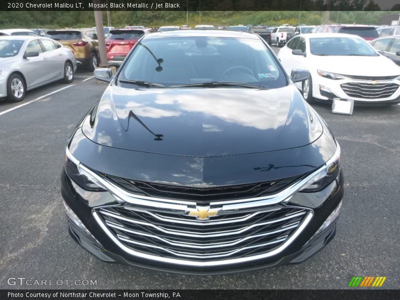 Mosaic Black Metallic / Jet Black 2020 Chevrolet Malibu LT