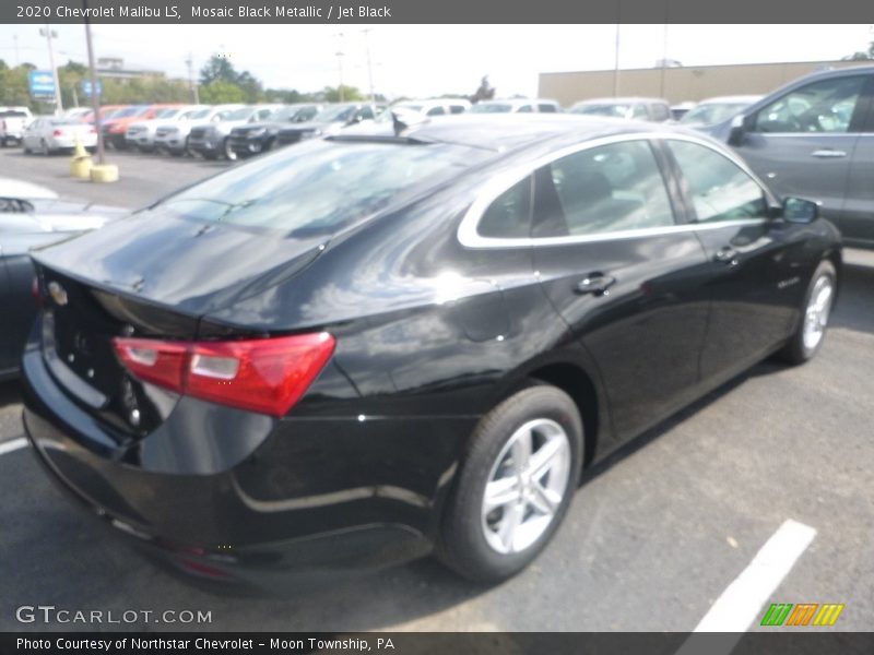 Mosaic Black Metallic / Jet Black 2020 Chevrolet Malibu LS