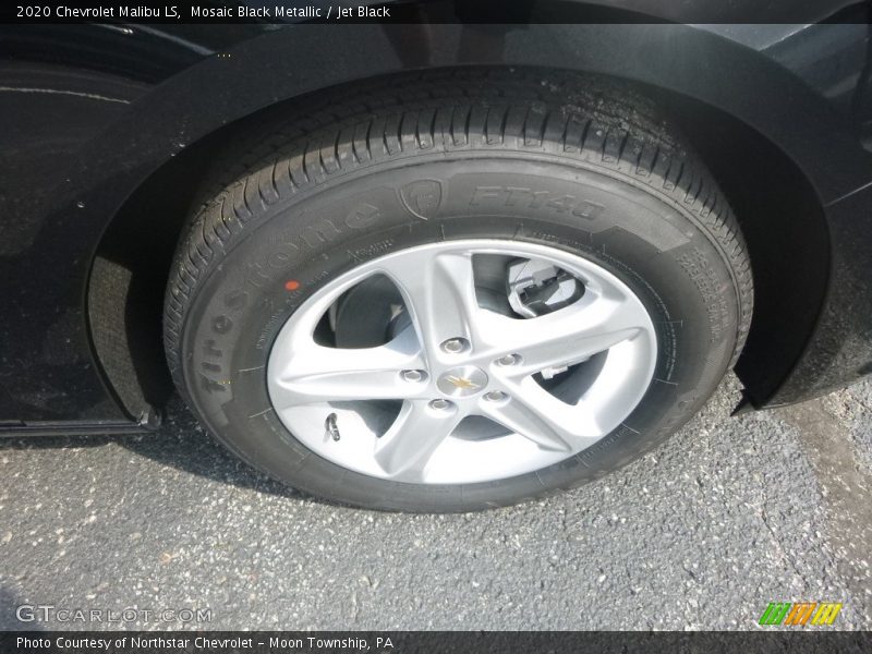 Mosaic Black Metallic / Jet Black 2020 Chevrolet Malibu LS