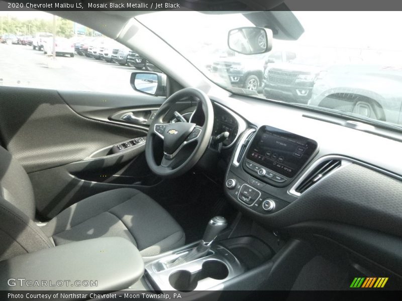 Mosaic Black Metallic / Jet Black 2020 Chevrolet Malibu LS