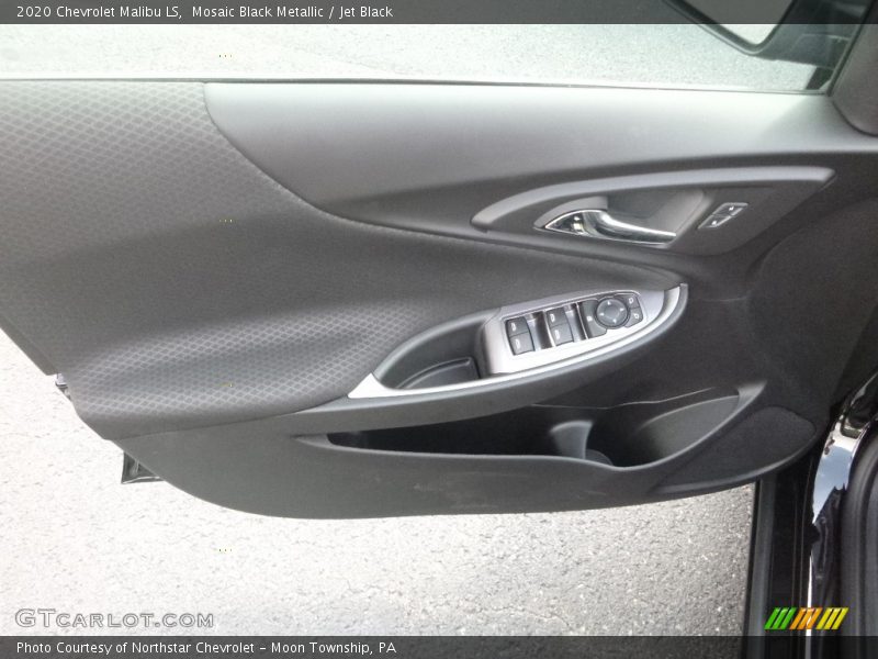Mosaic Black Metallic / Jet Black 2020 Chevrolet Malibu LS