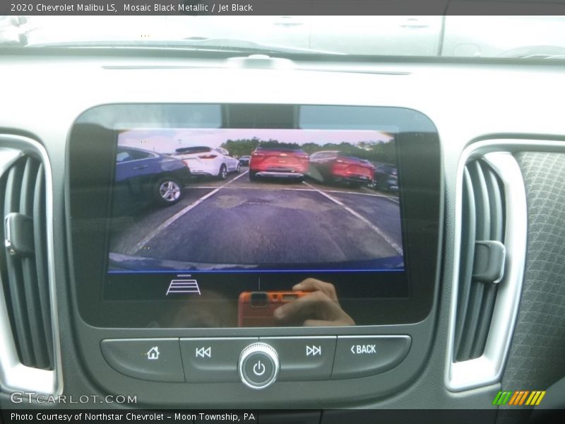 Mosaic Black Metallic / Jet Black 2020 Chevrolet Malibu LS
