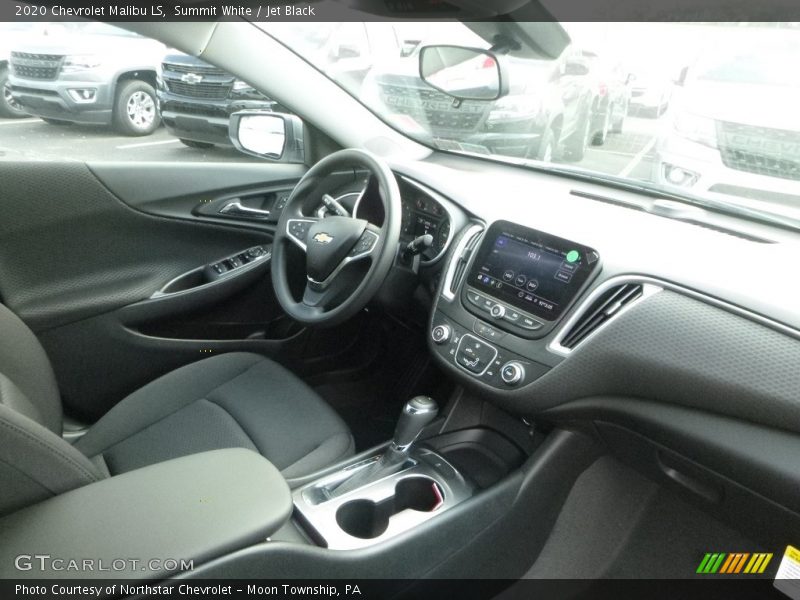 Summit White / Jet Black 2020 Chevrolet Malibu LS