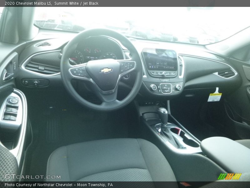 Summit White / Jet Black 2020 Chevrolet Malibu LS