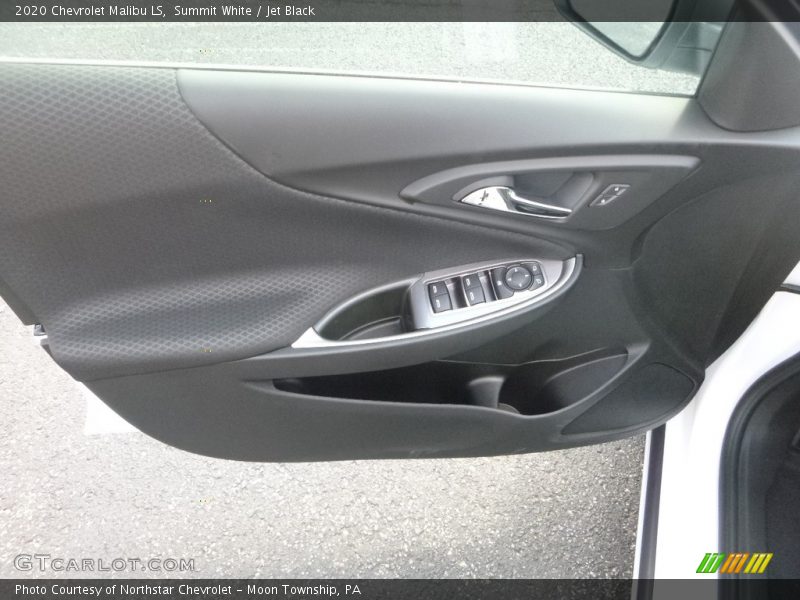 Summit White / Jet Black 2020 Chevrolet Malibu LS