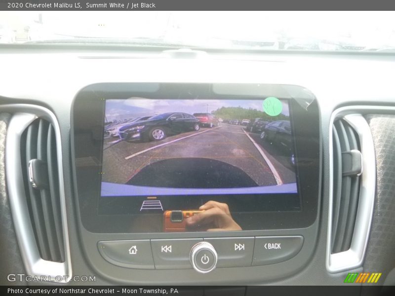 Summit White / Jet Black 2020 Chevrolet Malibu LS