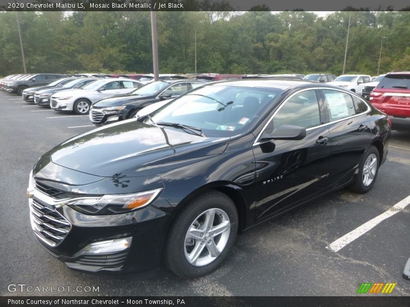 Mosaic Black Metallic / Jet Black 2020 Chevrolet Malibu LS