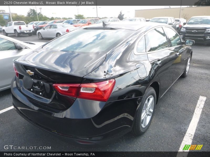 Mosaic Black Metallic / Jet Black 2020 Chevrolet Malibu LS
