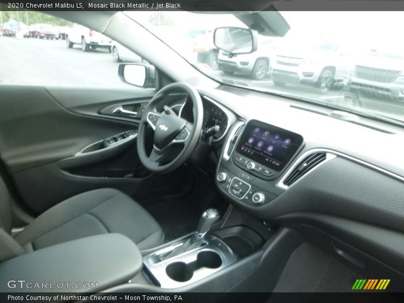 Mosaic Black Metallic / Jet Black 2020 Chevrolet Malibu LS