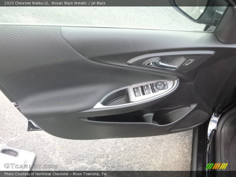 Mosaic Black Metallic / Jet Black 2020 Chevrolet Malibu LS