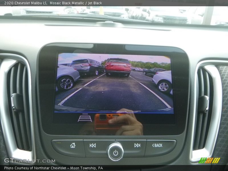 Mosaic Black Metallic / Jet Black 2020 Chevrolet Malibu LS