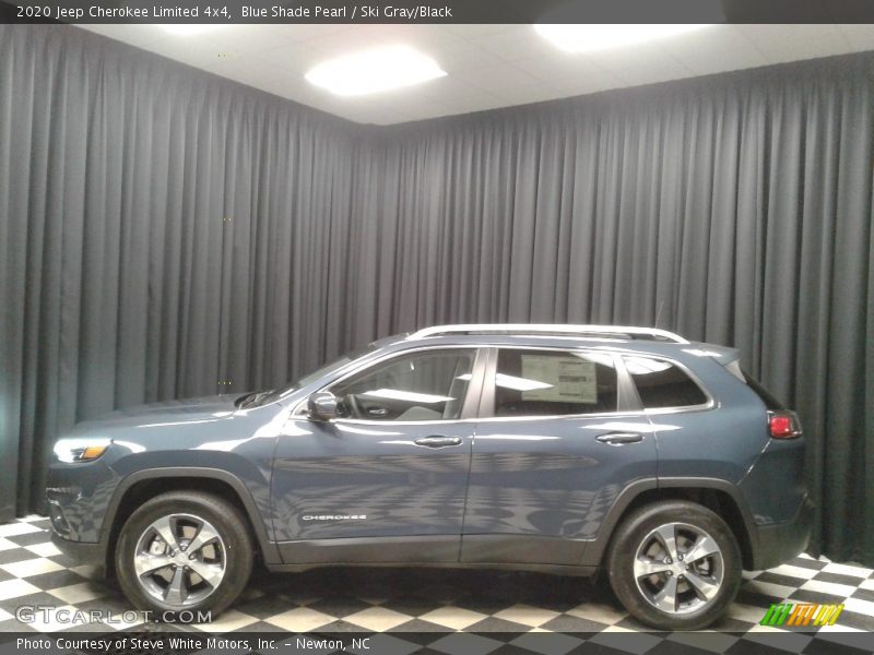 Blue Shade Pearl / Ski Gray/Black 2020 Jeep Cherokee Limited 4x4