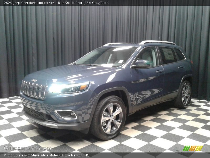 Blue Shade Pearl / Ski Gray/Black 2020 Jeep Cherokee Limited 4x4
