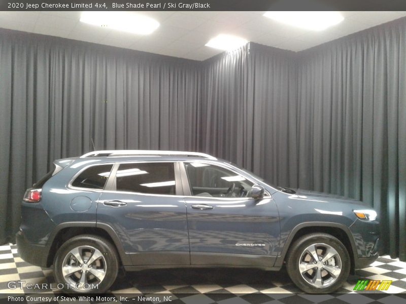 Blue Shade Pearl / Ski Gray/Black 2020 Jeep Cherokee Limited 4x4