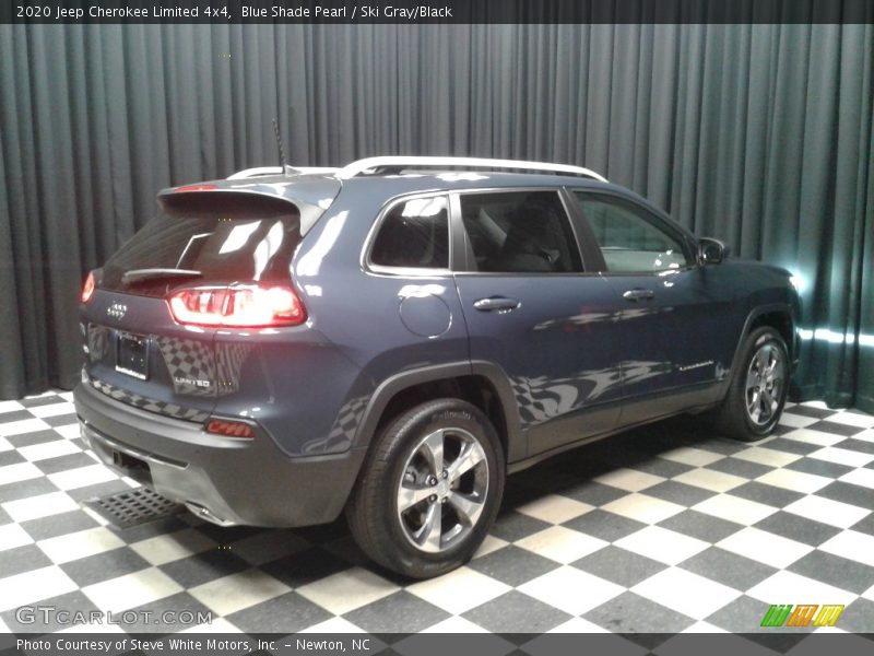 Blue Shade Pearl / Ski Gray/Black 2020 Jeep Cherokee Limited 4x4