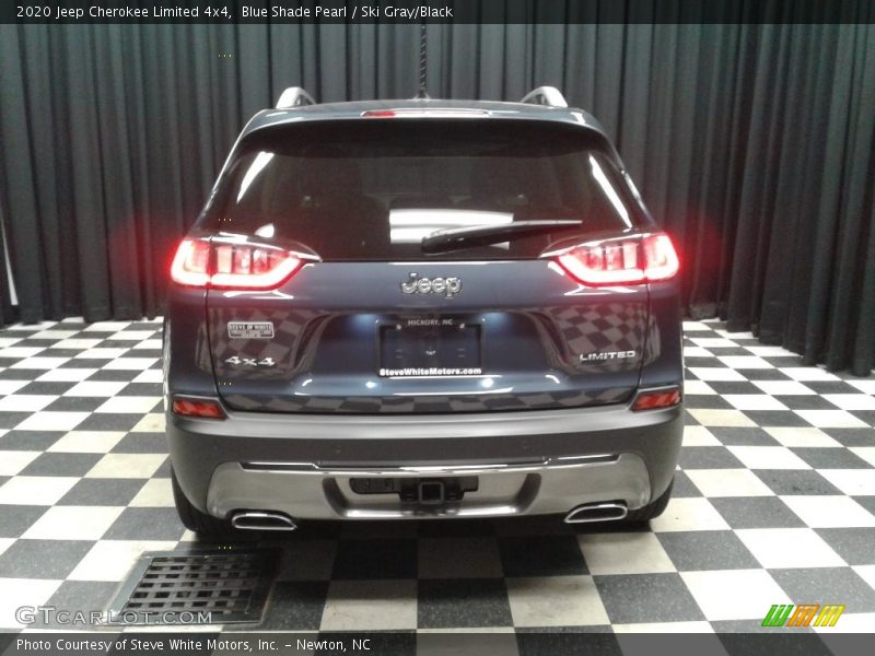 Blue Shade Pearl / Ski Gray/Black 2020 Jeep Cherokee Limited 4x4