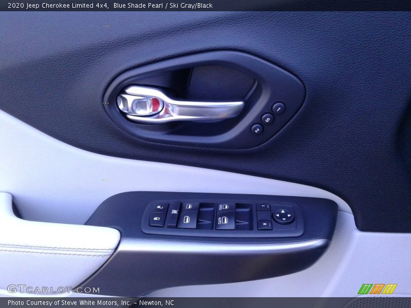 Blue Shade Pearl / Ski Gray/Black 2020 Jeep Cherokee Limited 4x4