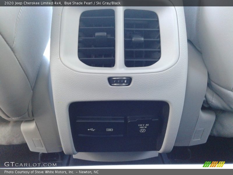 Blue Shade Pearl / Ski Gray/Black 2020 Jeep Cherokee Limited 4x4